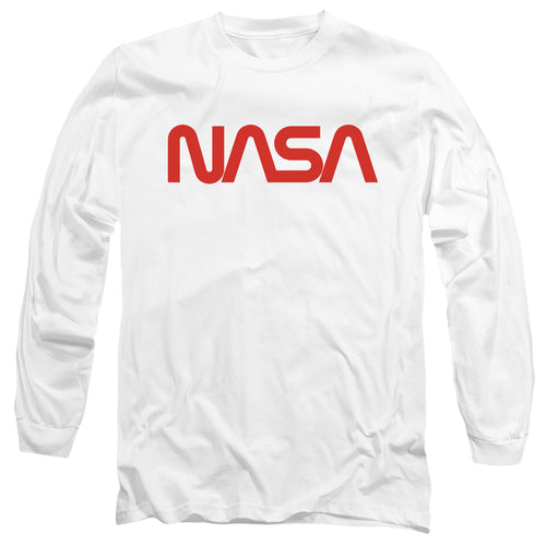NASA Worm Logo Long Sleeve T-Shirt