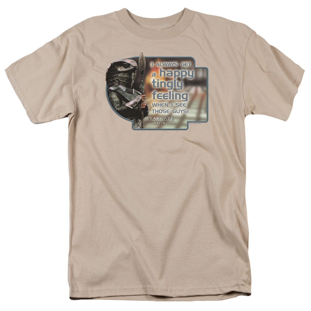 Stargate SG-1 Happy Tingly Feeling T-Shirt
