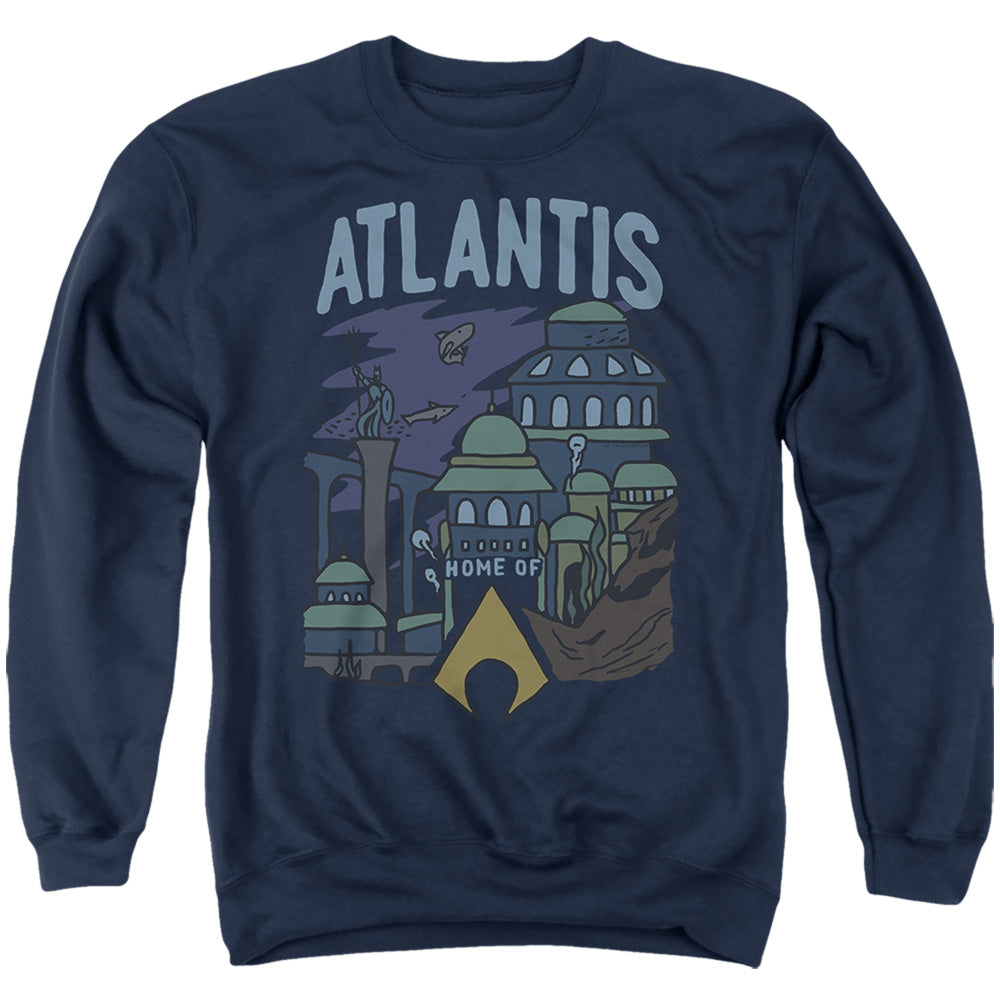 DC Comics Aquaman Home of Atlantis Crewneck Sweatshirt