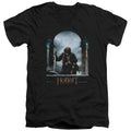 The Hobbit Bilbo Poster V-Neck T-Shirt