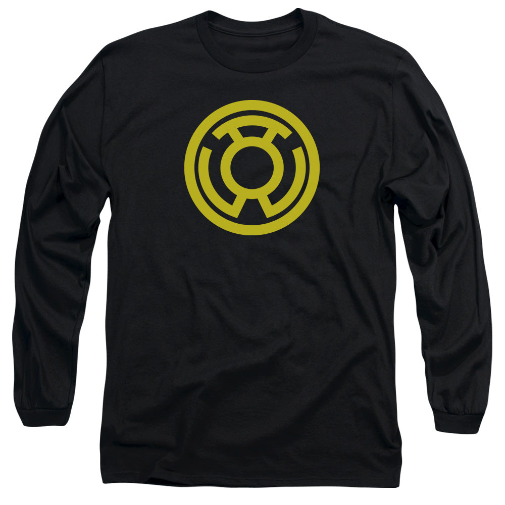 Green Lantern Yellow Emblem Long Sleeve T-Shirt