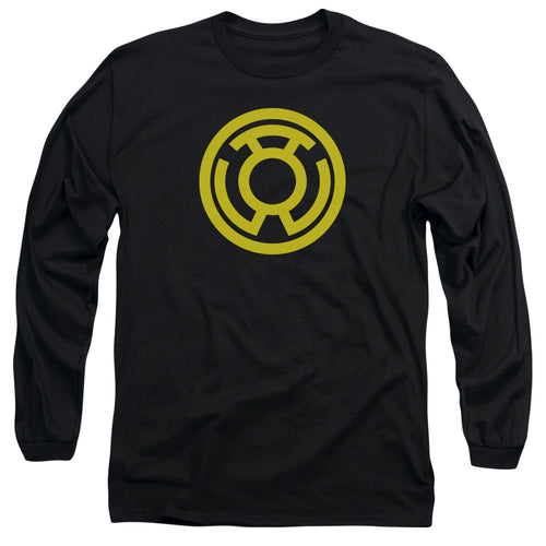 Green Lantern Yellow Emblem Long Sleeve T-Shirt