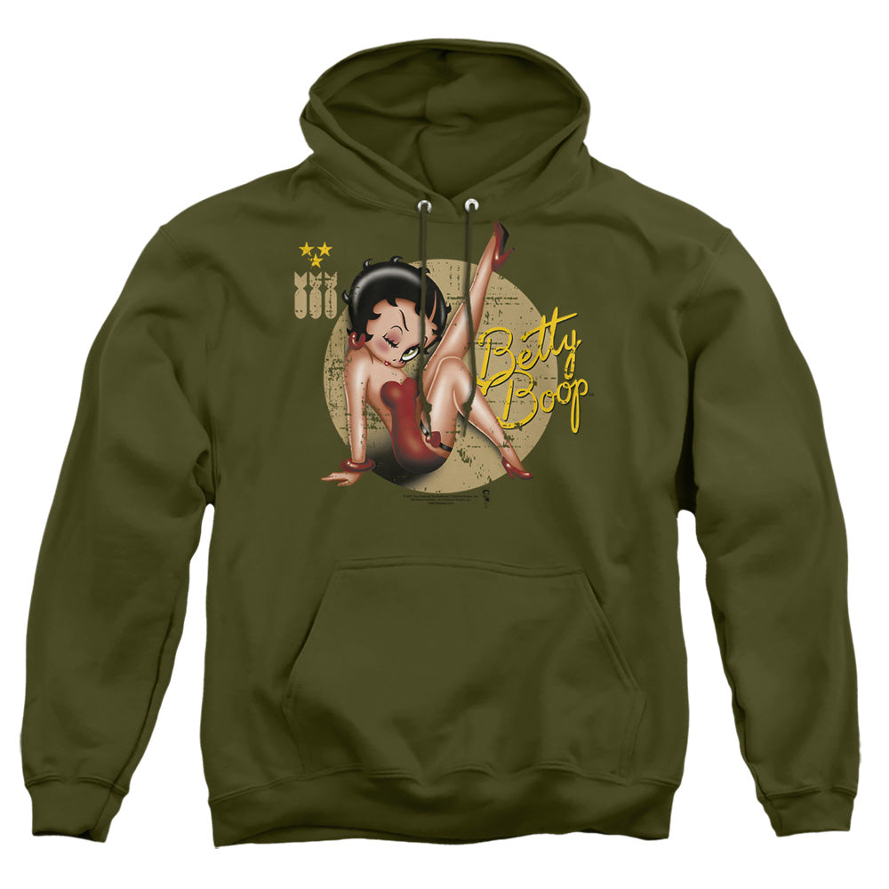 Betty Boop Nose Art Pullover Hoodie