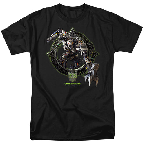 Transformers Transit Circle Frame T-Shirt