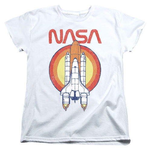 NASA Shuttle Circle Womens T-Shirt