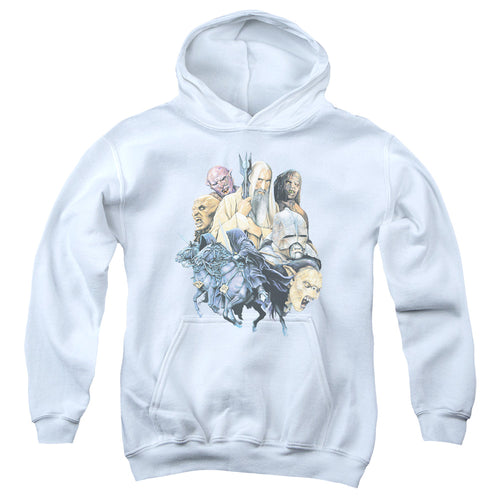 Lord of the Rings Collage Of Evil Youth Hoodie