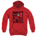 Justice League DonT Care Youth Hoodie