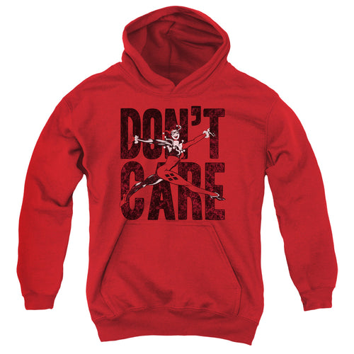 Justice League DonT Care Youth Hoodie