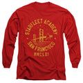 Star Trek Starfleet Academy Collegiate Bridge Red Long Sleeve T-Shirt