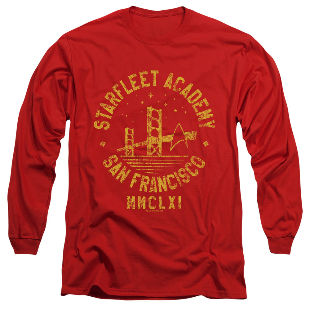 Star Trek Starfleet Academy Collegiate Bridge Red Long Sleeve T-Shirt