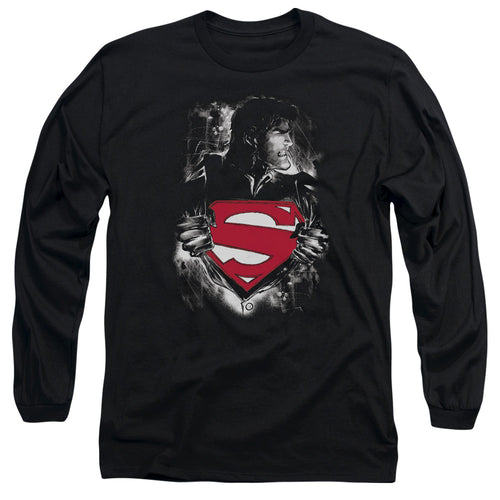 Superman Darkest Hour Long Sleeve T-Shirt