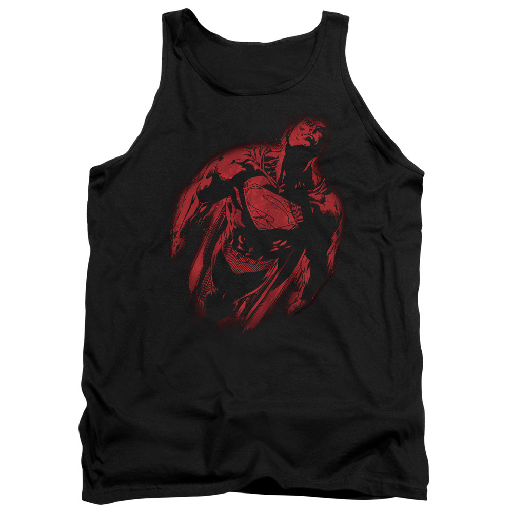 Superman Sprayed Supes Tank Top