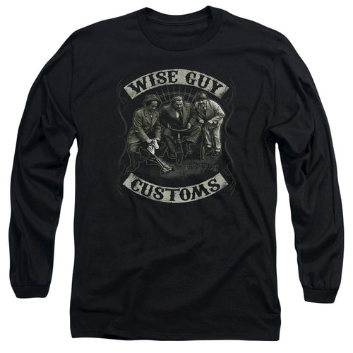 The Three Stooges Wise Guy Customs Long Sleeve T-Shirt