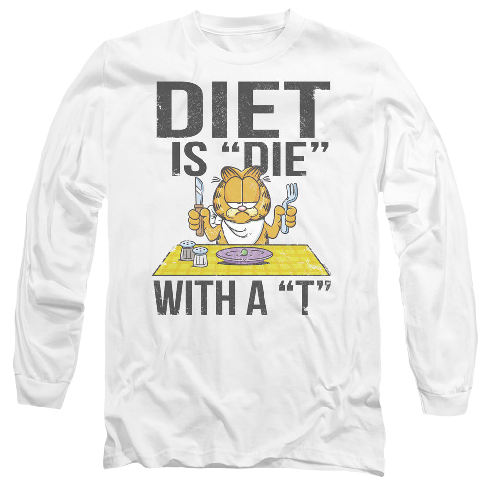 Garfield Diet Is Die With A T Long Sleeve T-Shirt