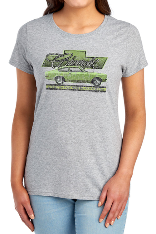 Chevy Vega Car of the Year '71 Womens T-Shirt