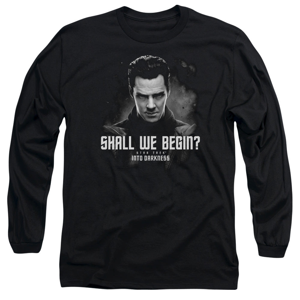 Star Trek Shall we Begin Long Sleeve T-Shirt