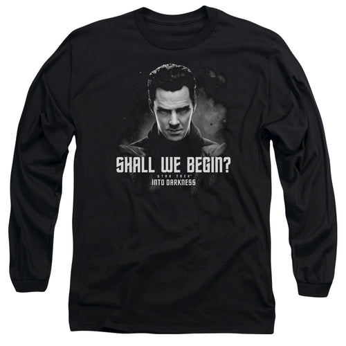 Star Trek Shall we Begin Long Sleeve T-Shirt