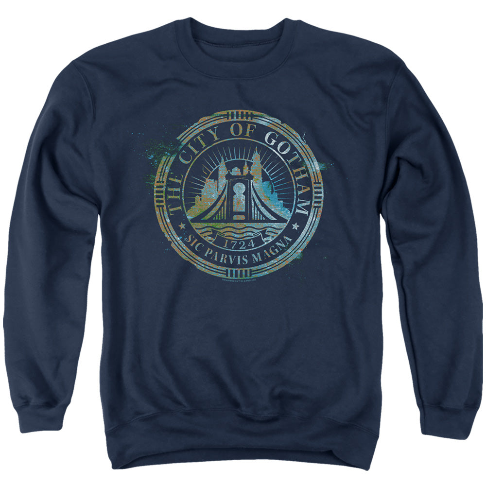 The Batman City of Gotham Seal Crewneck Sweatshirt