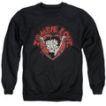 Betty Boop Heart You Forever Crewneck Sweatshirt