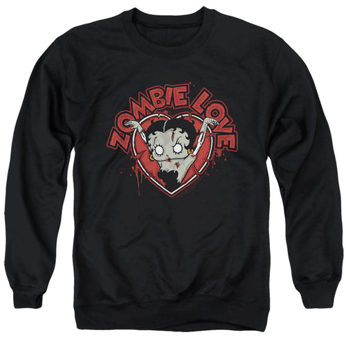 Betty Boop Heart You Forever Crewneck Sweatshirt