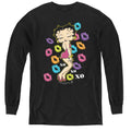 Betty Boop Triple XO Youth Long Sleeve T-Shirt