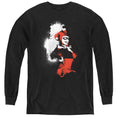 Batman Splattered Couple Youth Long Sleeve T-Shirt