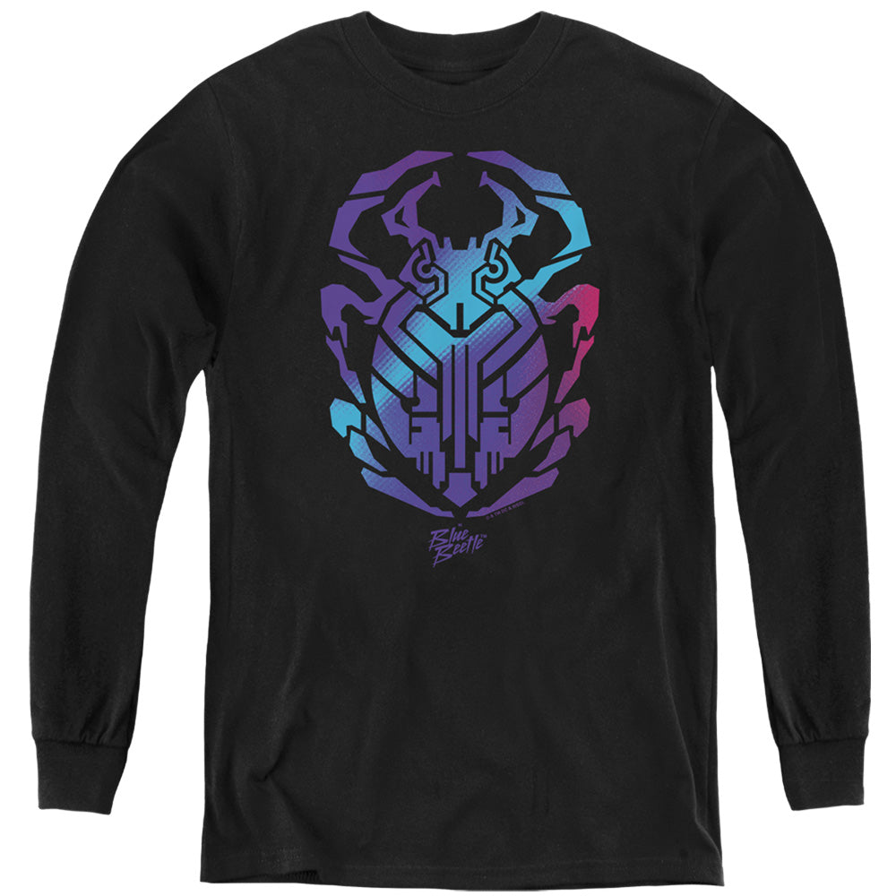 Blue Beetle Scarab Youth Long Sleeve T-Shirt