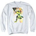 Justice League Painted Archer Crewneck Sweatshirt