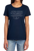 Star Trek TNG Enterprise Womens T-Shirt