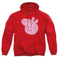 Peppa Pig Face Pullover Hoodie
