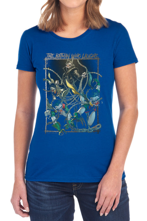 Batman Batman Who Laughs Womens T-Shirt