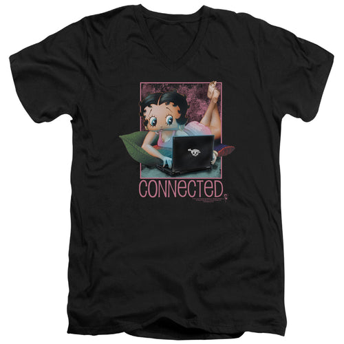 Betty Boop Connected V-Neck T-Shirt