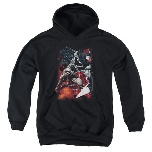 Batman Sparks Leap Youth Hoodie