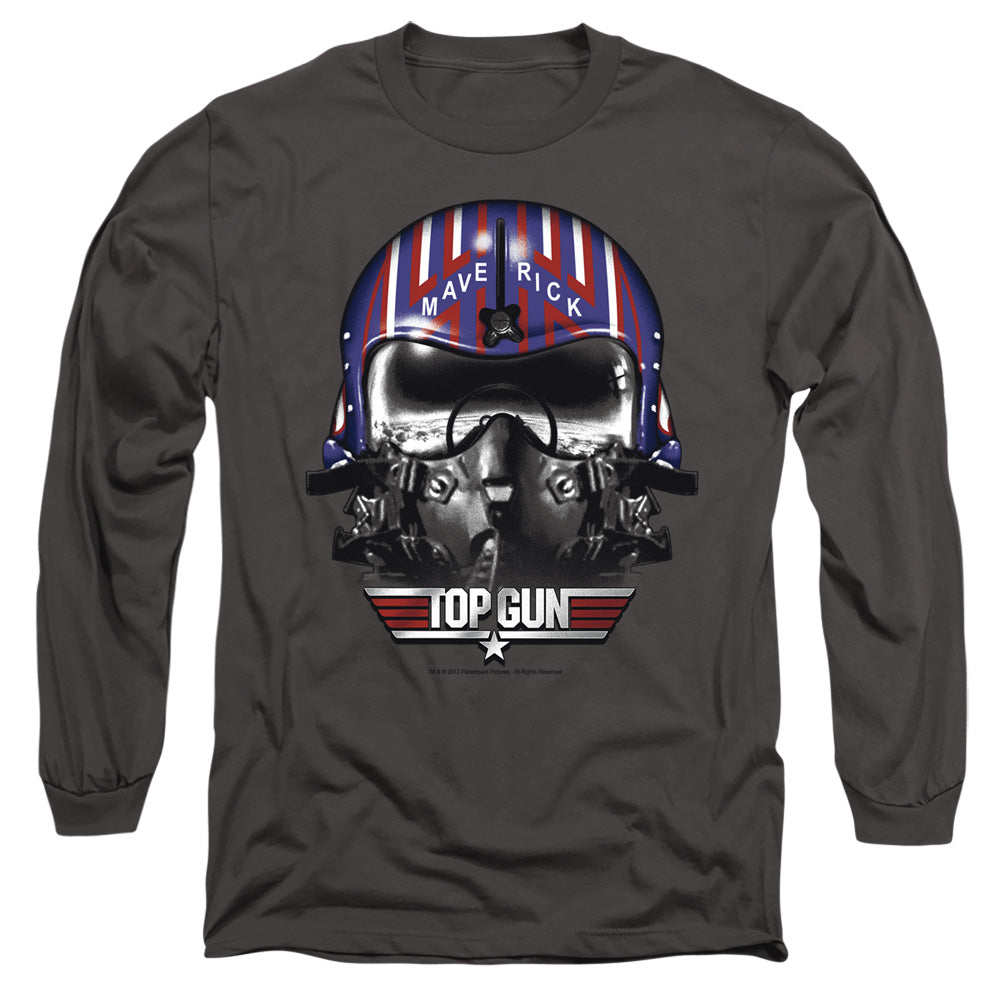 Top Gun Maverick Helmet Long Sleeve T-Shirt