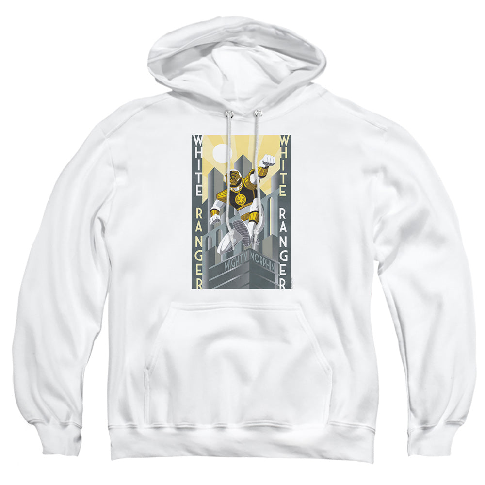 Mighty Morphin Power Rangers White Ranger Deco Pullover Hoodie
