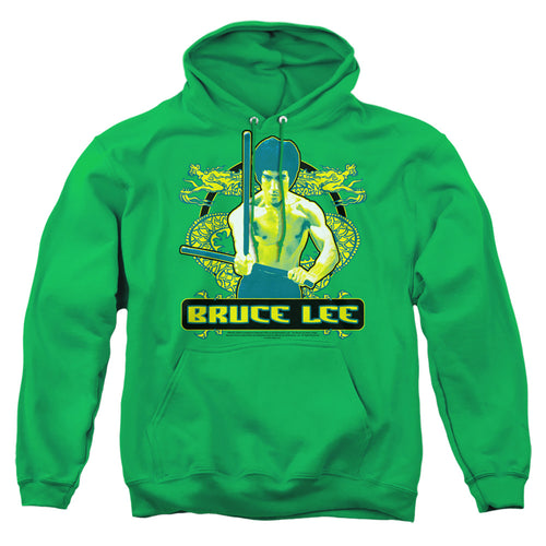 Bruce Lee Double Dragons Pullover Hoodie