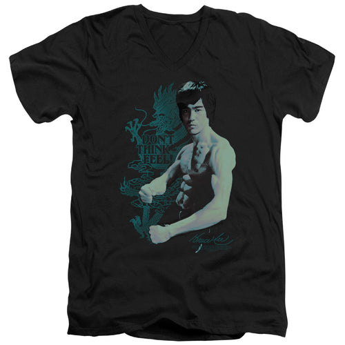 Bruce Lee Feel V-Neck T-Shirt