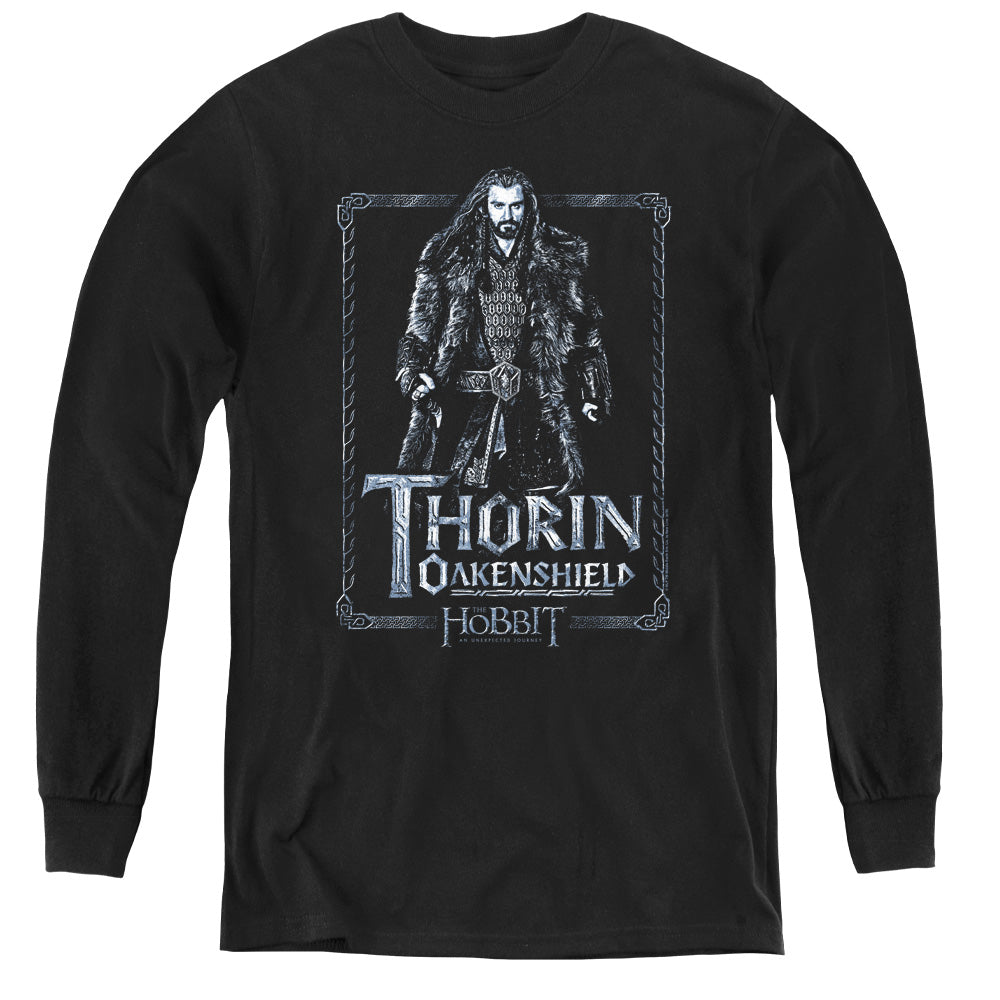 The Hobbit Thorin Stare Youth Long Sleeve T-Shirt