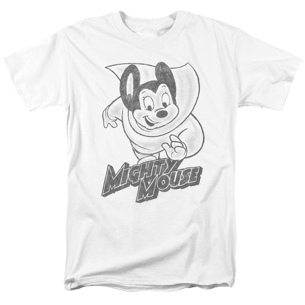 Mighty Mouse Mighty Sketch T-Shirt