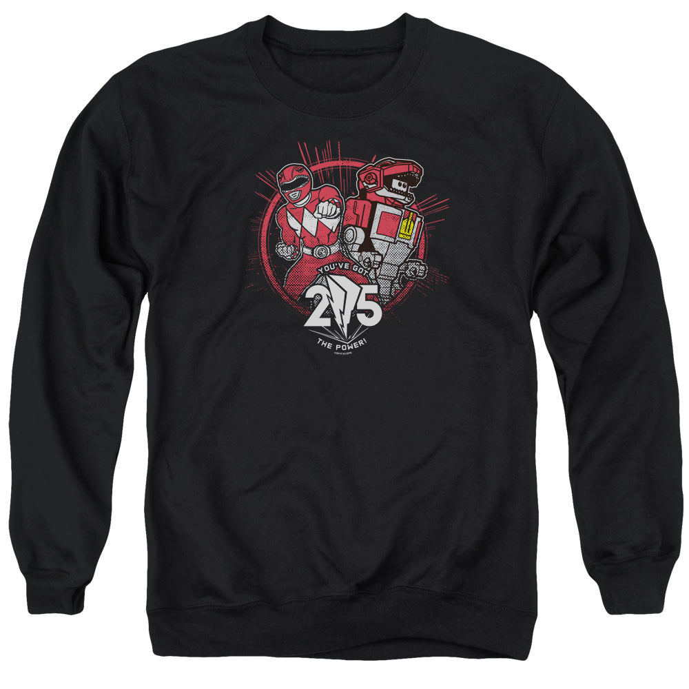 Mighty Morphin Power Rangers Red 25 Crewneck Sweatshirt