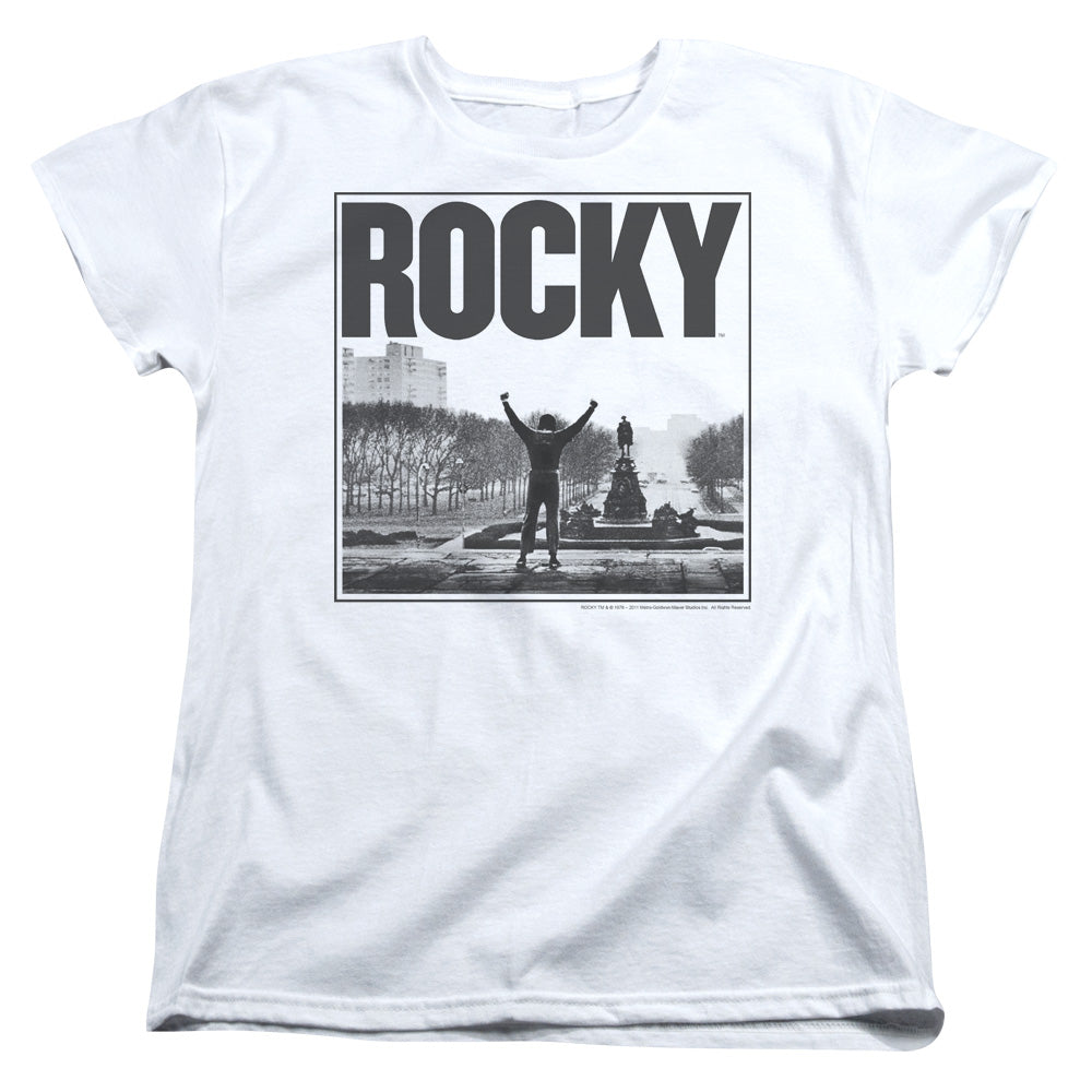 Rocky Top of the Stairs Womens T-Shirt