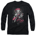 Betty Boop Biker Babe Long Sleeve T-Shirt