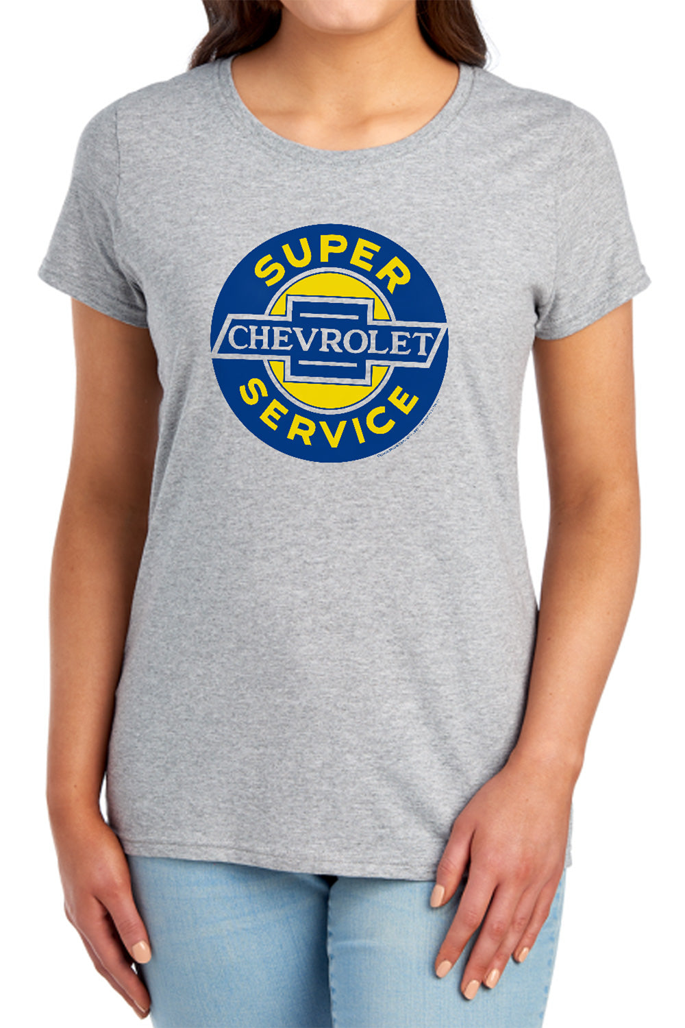 Chevy Super Service Womens T-Shirt