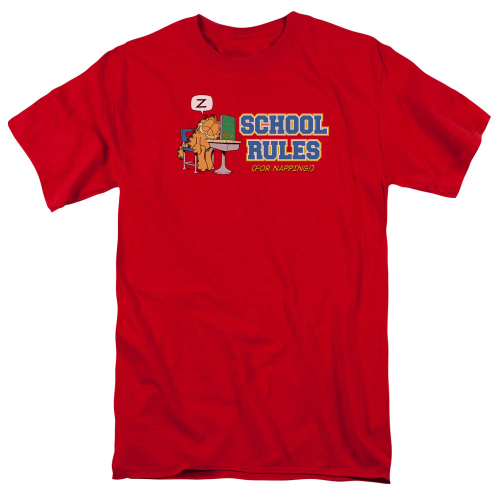 Garfield School Rules T-Shirt
