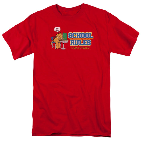 Garfield School Rules T-Shirt