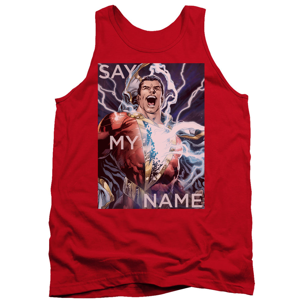 Justice League Say My Name Tank Top