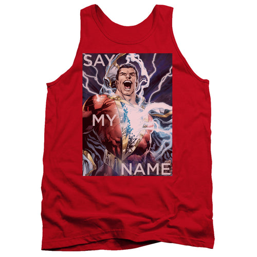 Justice League Say My Name Tank Top
