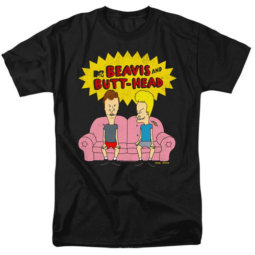 Beavis and Butthead Couch Logo Og T-Shirt