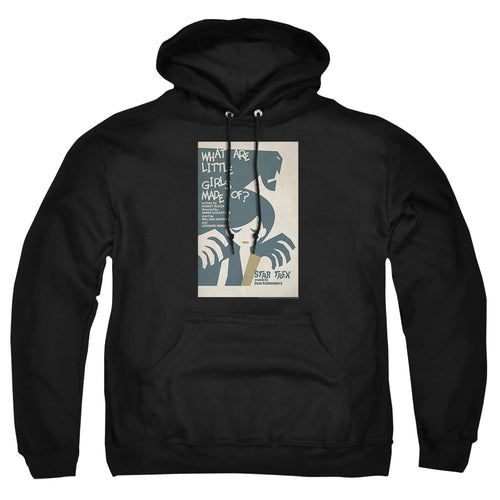 Star Trek What Are Little Girls Made Of Black Pullover Hoodie