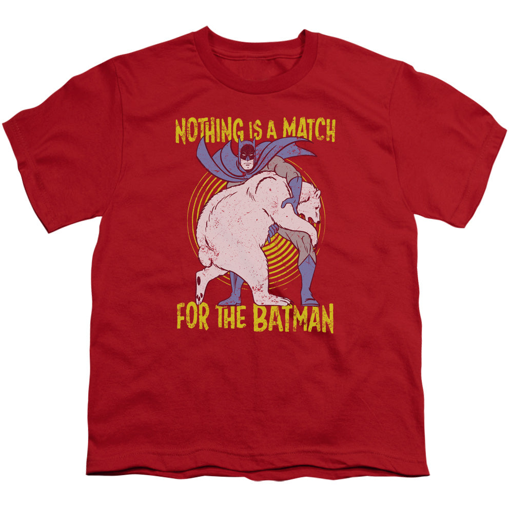 Batman Bear Wrastling Youth/Toddler T-Shirt
